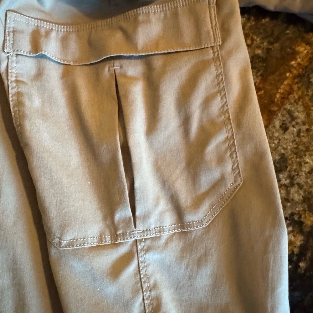 Duluth Trading Tan Capri Pants - Picture 4 of 6
